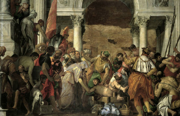 Veronese / Martyrdom of St. Sebastian de 