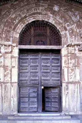 View of the door, 12th century (photo) de 