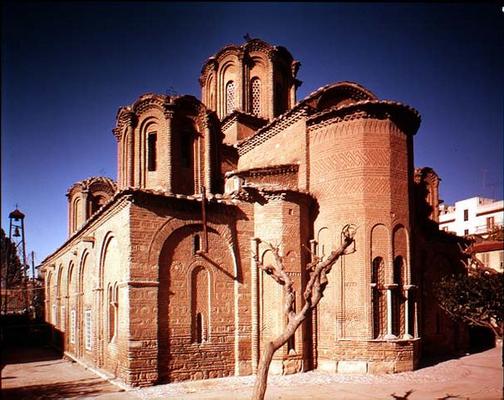 View of the exterior from the east, founded by the Patriarch Niphon, c.1310-14 (photo) de 