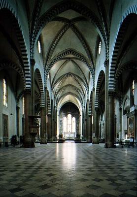 View of the interior designed by Jacopo Talenti (c.1300-62) de 
