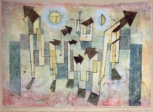 Wall Painting from the Temple of Longing Thither, 1922 (watercolour on paper)  de 