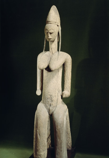 Weibliche Figur, Bamana, Mali / Holz de 