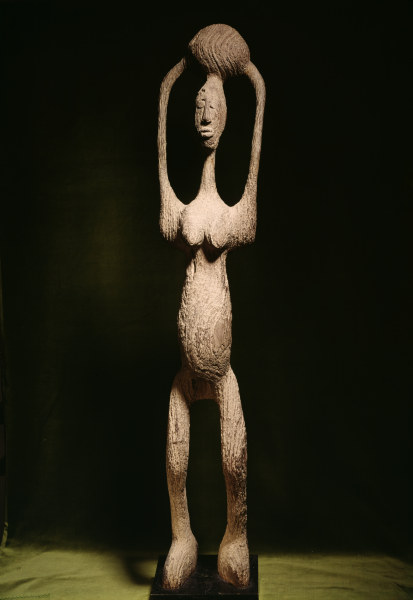 Weibliche Figur, (Bambara), Mali / Holz de 