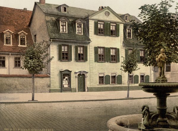 Weimar , Schillers House de 