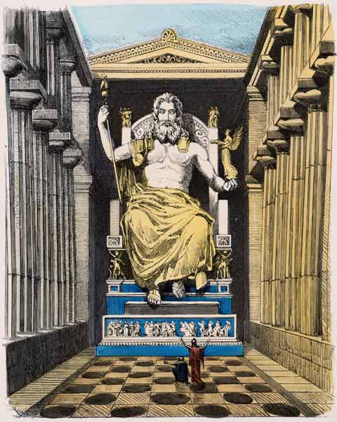 Olympia , Temple of Zeus de 