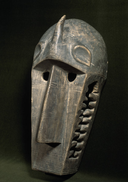 Zoomorphic mask / Bamana, Mali / Wooden de 