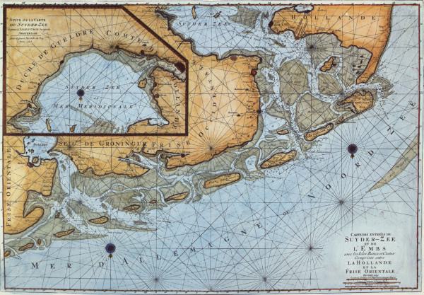 Zuidersee , Map 1693 de 
