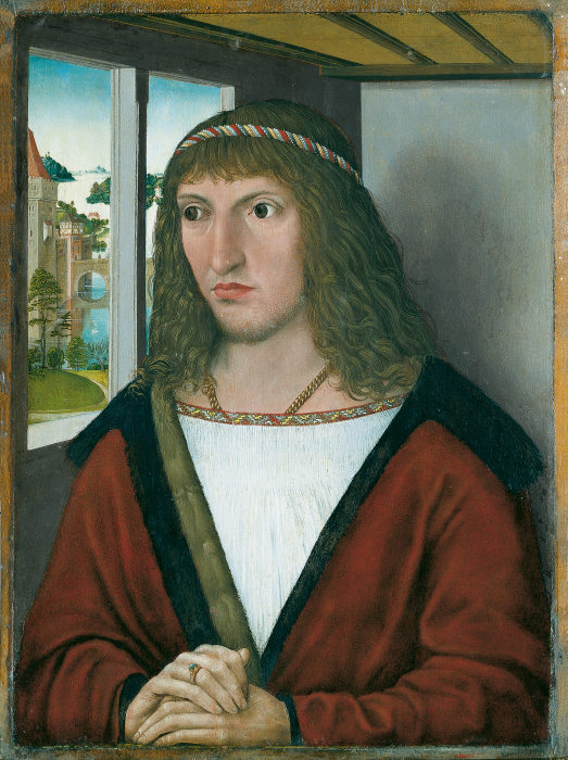 Portrait of the Younger Elector Frederick the Wise of Saxony de Nürnberger Meister um 1490