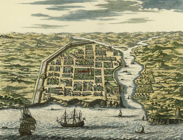 Santo Domingo , O. Dapper 1673 de O. Dapper