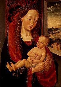 María con el niño
