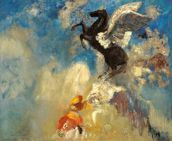 The Black Pegasus de Odilon Redon