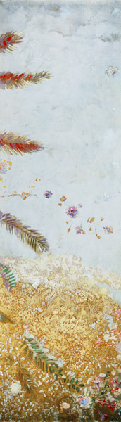 Decorative Panel, one of five designed for Ernest Chausson de Odilon Redon