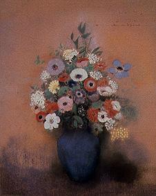 Vase de fleurs. de Odilon Redon