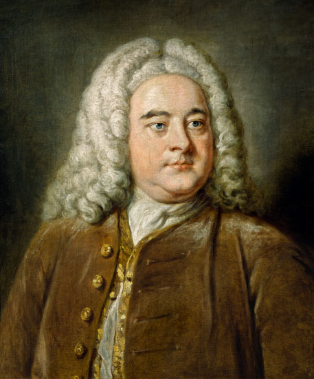 Portrait of George Frederick Handel (1685-1759) de of Bath Hoare