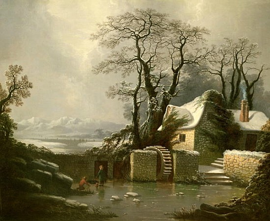 The Frozen Mill Race de of Chichester Smith George