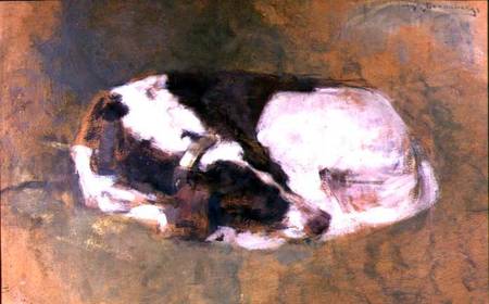Sleeping Dog de Olga Boznanska