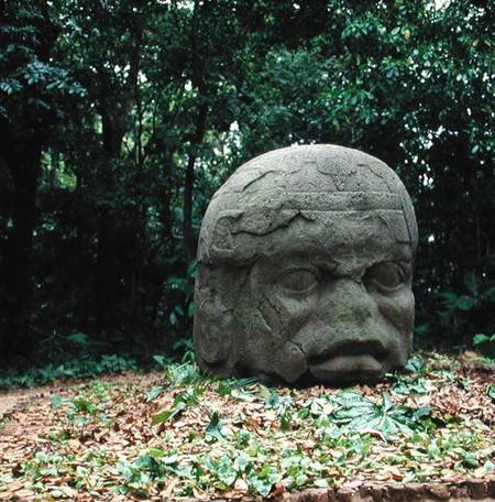 Colossal Head 26, Pre-Classic Period de Olmec