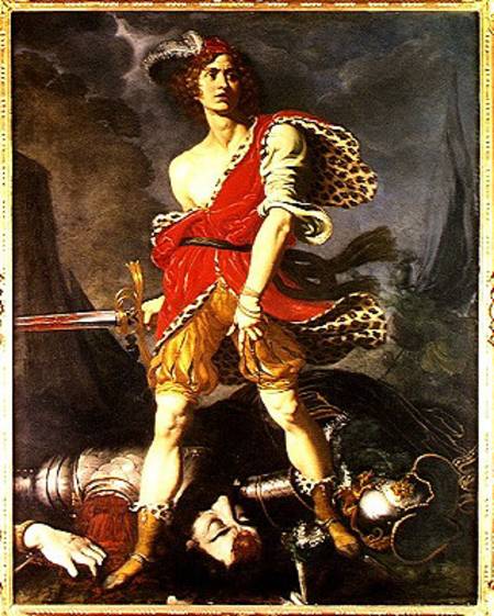 David and Goliath de Onorio Marinari
