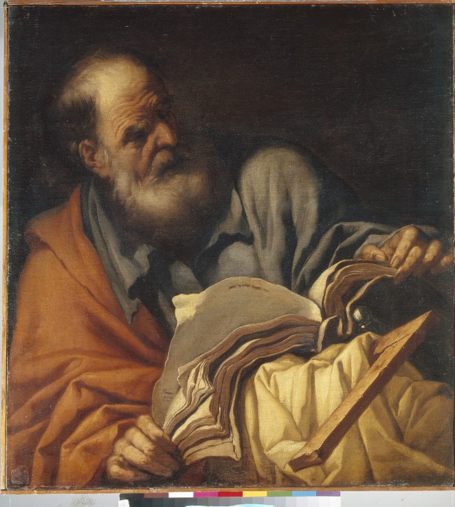 Saint Thomas the Apostle de Orazio Borgianni