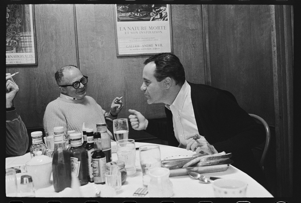 Billy Wilder and Jack Lemmon on the set of The Fortune Cookie de Orlando Suero