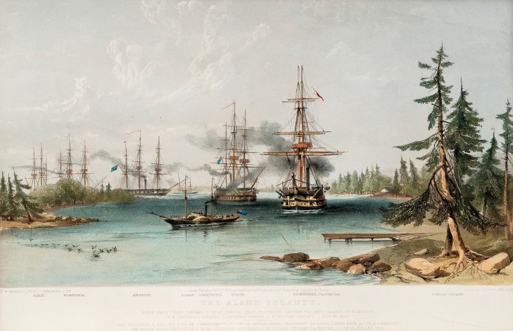 The Aland Islands on July 22, 1854 de Oswald Walter Brierly