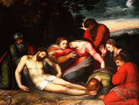 The Lamentation of Christ de Otto van Veen