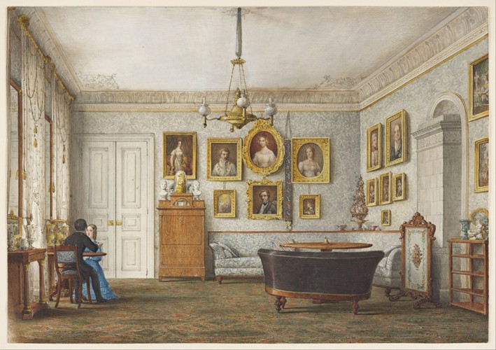 Salon in a Residence of the Duke of Leuchtenberg de Otto Wagner