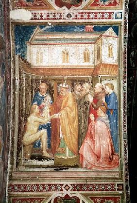 The Miracle of St. Stanislas (1030-79) from the Lower Church, c.1340