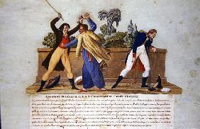 The Assassination of General Kleber by a Fanatic, 14th June 1800