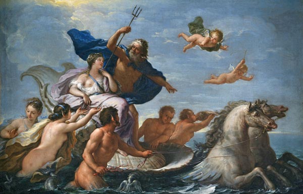 Triumph of Neptune and Amphitrite de Paolo de Matteis