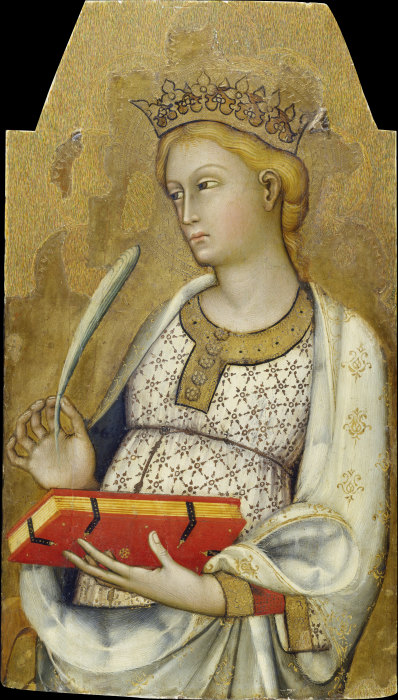 Saint Catherine of Alexandria de Paolo di Giovanni Fei