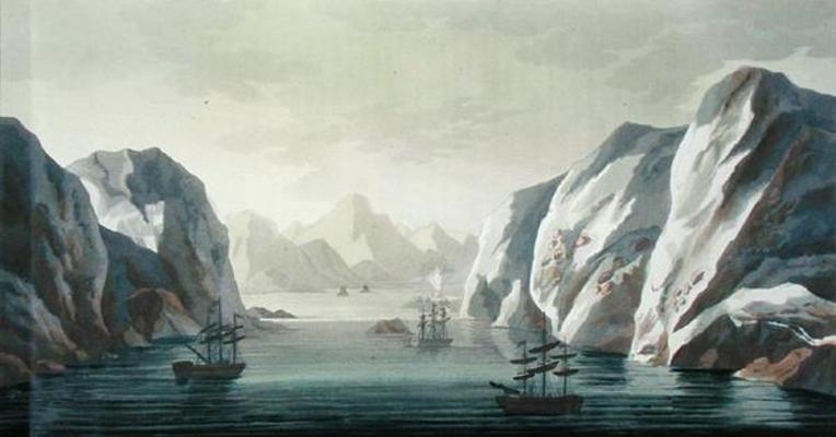 Seeking the North West Passage - the British Voyage to Spitzbergen, 1818, from 'Le Costume Ancien et de Paolo Fumagalli