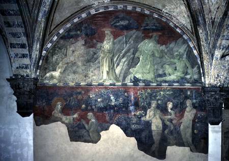 The Creation of the Animals and of Adam (upper section) the Creation of Eve and the Original Sin (lo de Paolo Uccello