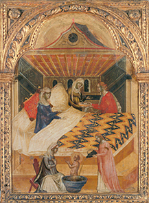 Christi Geburt aus San Nicola. de Paolo Veneziano