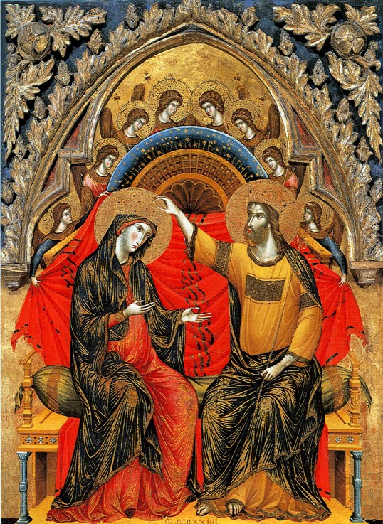 The Coronation of the Virgin de Paolo Veneziano