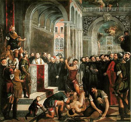 The Martyrdom of St Theodore de Paris Bordone