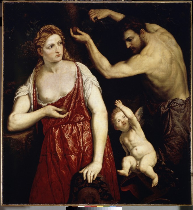 Venus and Mars de Paris Bordone