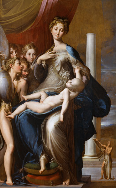 Madonna mit dem langen Hals (... Dal collo lungo) de Parmigianino