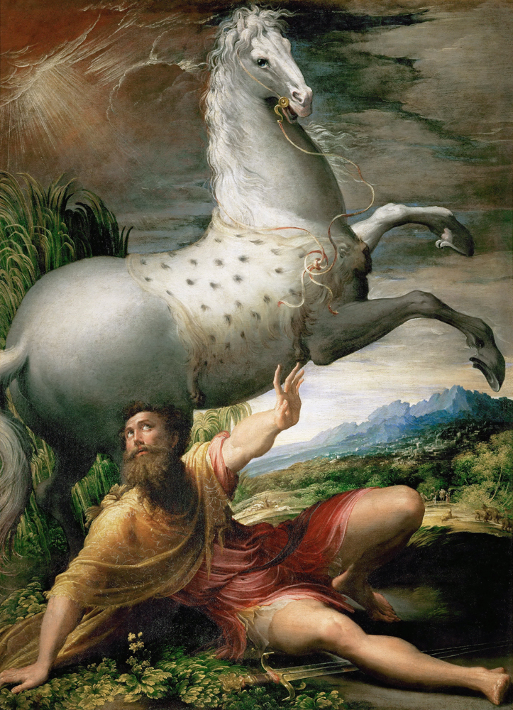 The Conversion of Saint Paul de Parmigianino