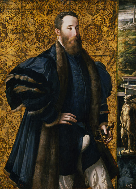 Portrait of Pier Maria Rossi di San Secondo de Parmigianino