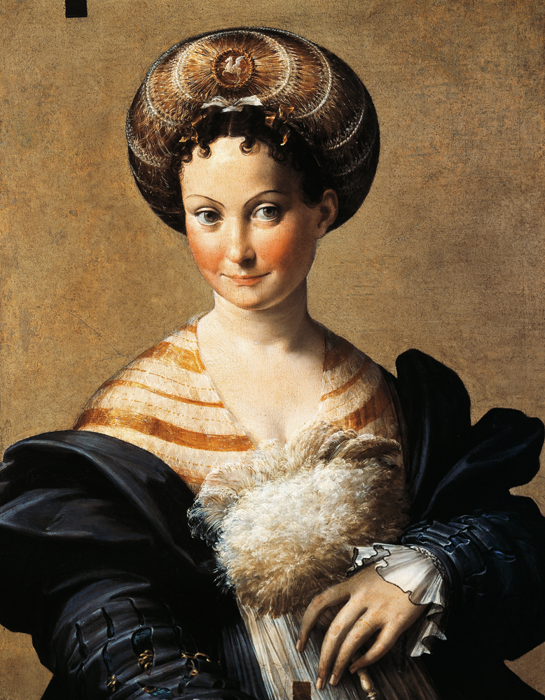 Portrait of a Young Woman (Turkish Slave) de Parmigianino