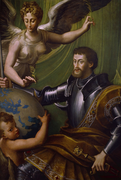 Allegorical Portrait of Charles V de Parmigianino