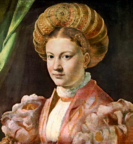 Portrait of a young woman, possibly Countess Gozzadini de Parmigianino