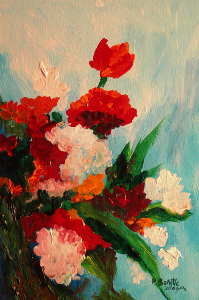 Capricious carnations de Patricia  Brintle