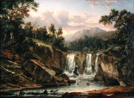 The Falls of Tummel de Patrick Nasmyth
