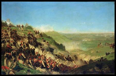 The Battle of Solferino de Paul Alexandre Protais