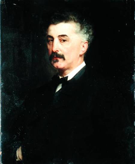Portrait of P.A. Chikhachev de Paul Baudry