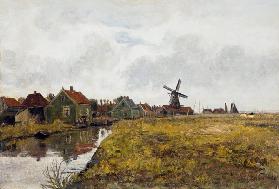 Zaanstreek (houses at the channel)