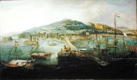 The Bay of Naples de Paul Brill or Bril