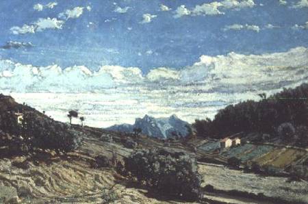 Landscape in Provence de Paul Camille Guigou